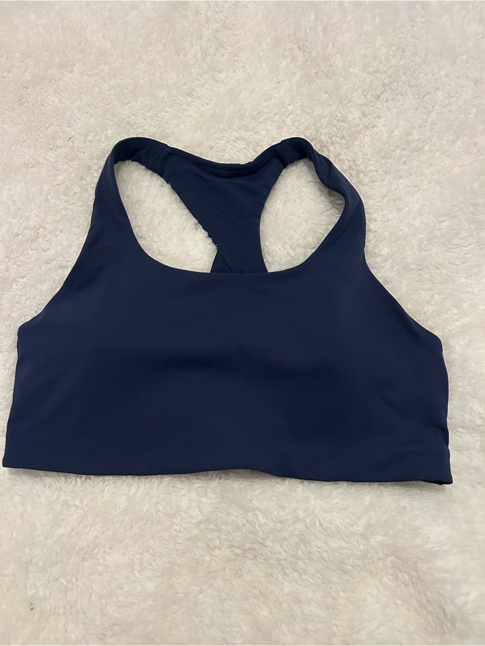 lululemon athletica Deep Navy Racerback Sports Bra
